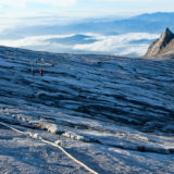 People climbing the Gunung Kinabalu