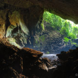 Side-entrance of the Deer Cave