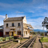 Abandoned railway station