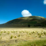 Hills and clouds