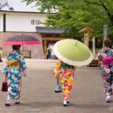 Women in traditional robes