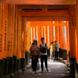 The Fushimi Inari shrine