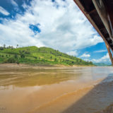 Sailing the Mekong in Laos