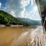 Sailing the Mekong in Laos