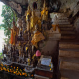 Budda statues in the Tham Thing cave