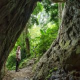 A cave in the jungle