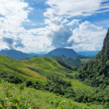 Karst mountains in the jungle