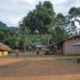 Arrival at Khmung village