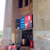 People at the Patuxay monument