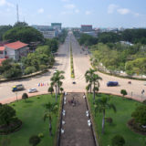 View from the Patuxay monument