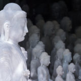 New budha statues in shop
