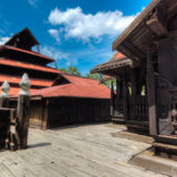 The wooden Bagaya Kyaung monastery