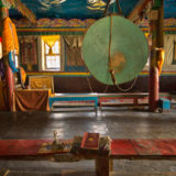 Interior of the Tashi Lakhang Monastery