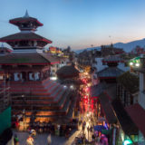 Durbar Square at night