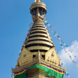 Swayambhu pagoda in Kathmandu