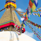 Boudanath pagoda in Kathmandu