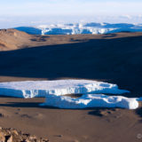 Glaciers on the Kilimanjaro