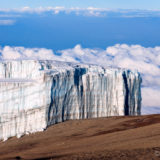 Glacier on the Kilimanjaro