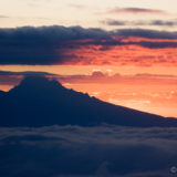 Sunset above the Mawenzi