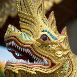 Detail of dragon statue