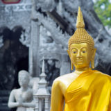 Golden Budda at the Was Sri Suphan temple