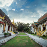 The Wat Chiang Mun temple