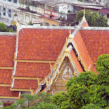Roof of temple in Bangkok