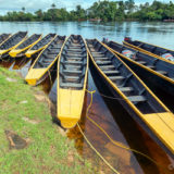 Canoes on El Rio Carrao