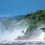 Waterfalls at Laguna de Canaima