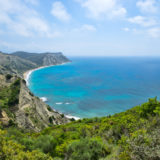 View over Asprokavos bay