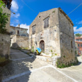 Little village at the Corfu trail