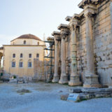Pillars of the library of Hadrianus