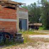 Abadoned truck along the Corfu trail