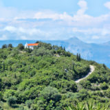 White church on hill