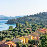 Colored houses in Barbati